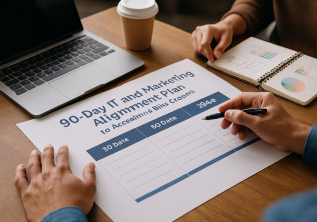 How to Create a 90-Day IT and Marketing Alignment Plan to Accelerate B2B Growth